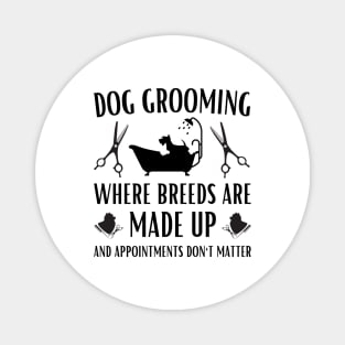 Thank you dog groomer women appreciation pet groomer Magnet